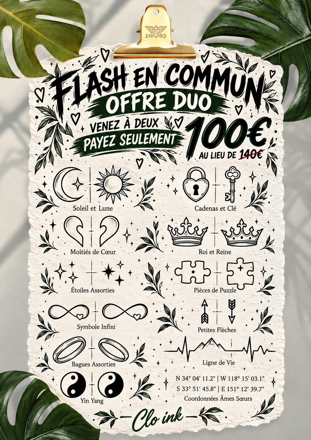 Flash tattoo de Clo Ink Tattoo, visuel 1