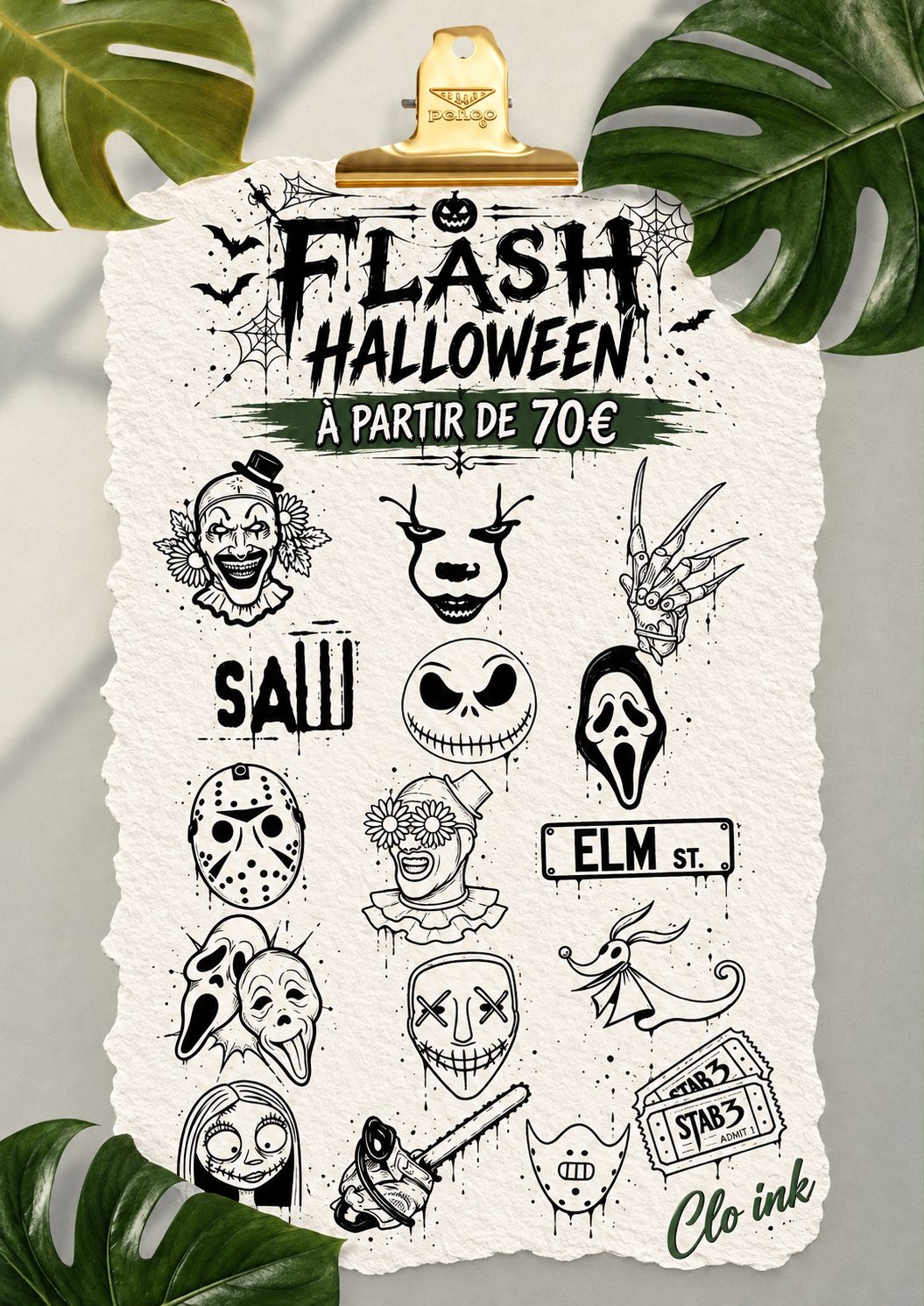Flash tattoo de Clo Ink Tattoo, visuel 3